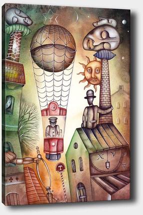 Reprodukcija Wallity, 441hpe1153, 100 cm x 70 cm