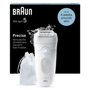 Epilators Braun Silk•épil 5 SE5-011, balta krās.