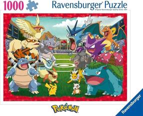 Puzle Ravensburger Pokemon Showdown, 70 cm x 50 cm, 1000 gab.