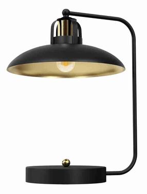 Galda stāvlampas Milagro Felix MLP8908, E27, 60W, zelta krās./melna krās./melna krās.