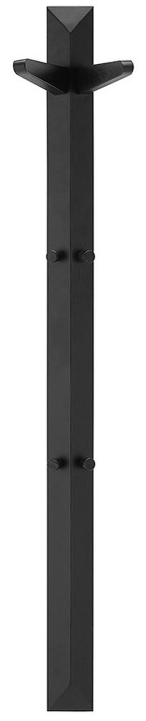 Sieninė drabužių kabykla MCakcent Bantry 52583SX9, 120 cm, juoda sp.
