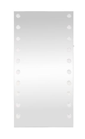 Veidrodis Mirrors Pearl, su apšvietimu, pastatomas, 87 cm x 170 cm, sidabro sp.