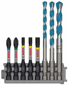 Набор насадок Bosch Impact Control Hex-9 MC