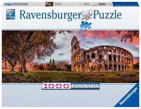 Dėlionė Ravensburger Colosseum at dusk 150779, 98 cm x 38 cm, 1000 vnt., įvairių spalvų