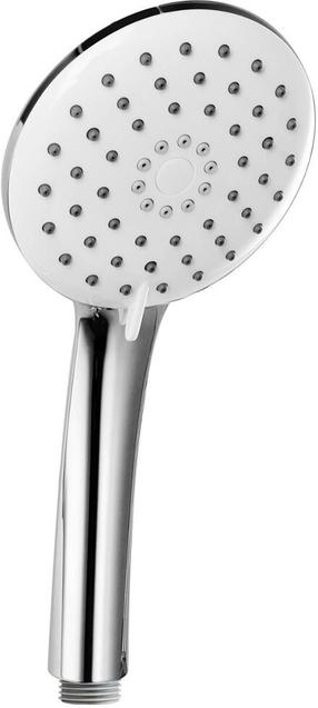 Dušipihusti Vento Luxe, valge v./kroom v., 11.5 cm