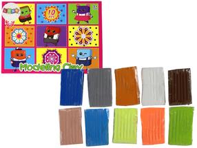 Plastilino rinkinys Lean Toys, įvairių spalvų