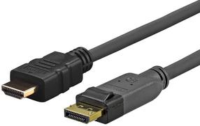 Kabelis Vivolink Pro 4K PRODPHDMI4K2 Displayport, HDMI, 1.5 m, juoda sp.