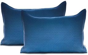 Pagalvės užvalkalas Restilo Carmen, mėlyna, 70 cm x 50 cm