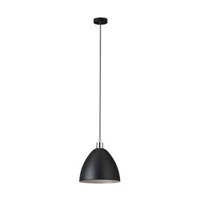 Lampa griesti Eglo Mareperla 870 EVO 79379, E27, 1 x 60 W, melna krās. / melna krās.