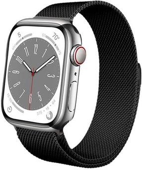 Ремешок Crong, Milano Apple Watch 42/44 mm, черный цв.