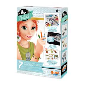 Papuošalų gamybos rinkinys Buki Shrink Plastic Jewellery BE120, įvairių spalvų
