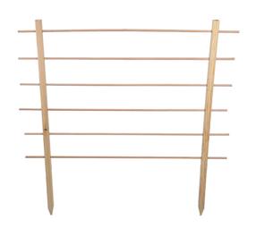 Auga atbalsts 4IQ S, 100 cm x 2.9 cm, 100 cm, koks, brūna krās.
