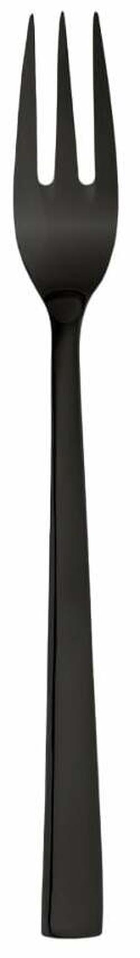 Dessertkahvel Ambition Prato, roostevaba teras, must v., 12 tk, 15.5 cm