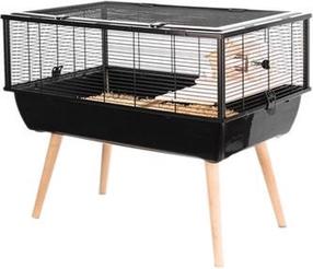  Narvas graužikams Zolux Neo Nigha, 78 cm x 48 cm x 36 cm, juoda sp.