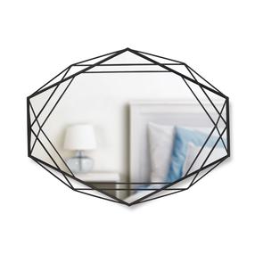 Veidrodis Umbra Prisma, kabinamas, 57 cm x 43 cm, juoda