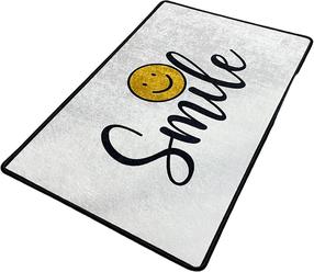 Vonios grindų kilimėlis Foutastic Smile 359CHL5139, įvairių spalvų, 120 cm x 70 cm