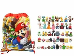 Набор фигурок Super Mario World, 6 см, 48 шт., многоцветный