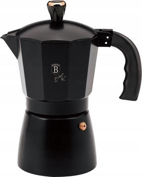 Moкa кофейник Berlinger Haus BH-8562, 0.45 л, черный цв.