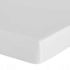 Paklodė Basic, balta sp., 100 x 200 cm, su guma