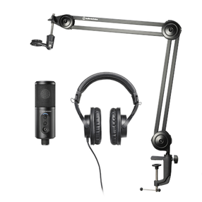 Kondensaatormikrofon Audio-Technica Creator Pack, must v.