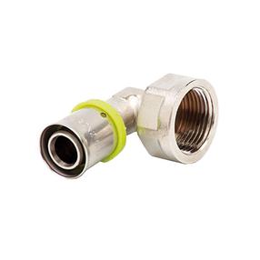 Presuojama alkūnė Arco 8732, 20mm x 3/4", žalvaris