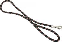 Šuns pavadėlis Zolux Training Rope, juoda sp./žalia sp./rožinė sp., 6 m x 13 mm