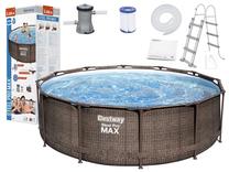 Baseinas, karkasinis Bestway Steel Pro Max BE56709, ruda sp., 366 x 100 cm