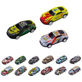 Набор игрушечных машин Lean Toys, многоцветный