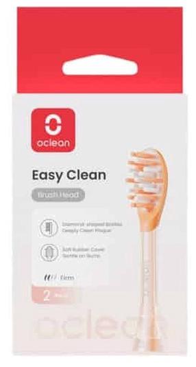 Elektrinio dantų šepetėlio galvutė Oclean P1K2, oranžinė sp., 2 vnt.