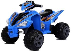 Vaikiškas elektrinis keturratis Lean Toys Quad 2036, mėlyna sp.