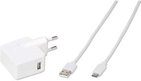 Telefoni laadija Vivanco, USB Type C/USB Type A, 120 cm, valge v.