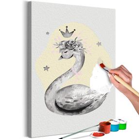Картина по номерам Artgeist Swan In The Crown MA_0594, 40 x 60 cm