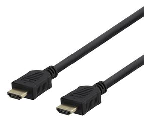 Kaabel Deltaco Baltic, HDMI, 500 cm, must v.