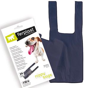 Koera väljaheitekotid Ferplast L270 93601000, 24 x 12 cm, 24 cm x 12 cm, 24 tk must v.