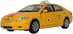 Rotaļlieta automašīna Toyota Camry Taxi Tokio 2009, 1:43, dzeltena krās.