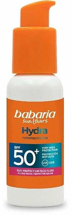 Päevituse hooldusvahend tooted näole Babaria Sun Lovers Hydra SPF50+, 40 ml