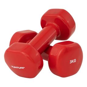 Svaru komplekts Tunturi Vinyl, 2 x 3 kg