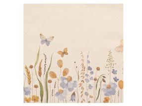 Popierinės servetėlės Ravi Fantasia, 33 cm x 33 cm, smėlio sp., 20 vnt.