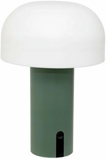 Pastatomas lauko šviestuvas Atmosphera Jany, LED, IP44, žalia sp., 15 cm x 22 cm