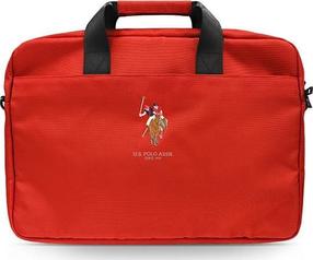 Klēpjdatoru soma U.S. Polo Assn USCB15PUGFLRE, sarkana krās., 16"