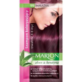 Тонирующий гель Marion Aloe & Keratin, aubergine цв., 99, 40 мл