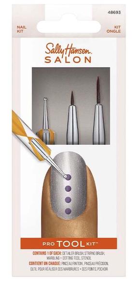 Nagų dekoravimo priemonė Sally Hansen Pro Tool Kit, 3 vnt.