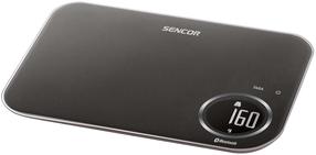Elektroninės virtuvinės svarstyklės Sencor SKS 7178BK, juoda sp.