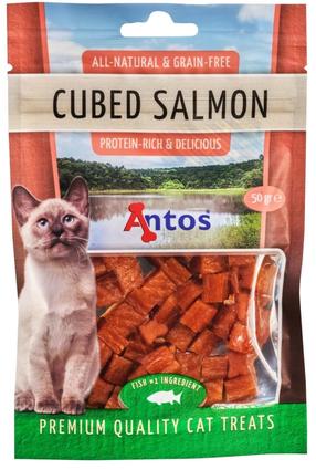 Skanėstas katėms Antos Cubed Salmon, lašiša, 0.05 kg