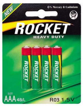 Elementai Rocket R03-4BB, AAA, 1.5 V