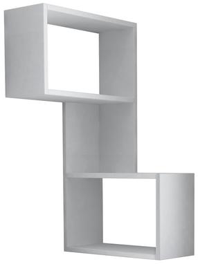 Sieninė lentyna Kalune Design Part 776HMS1625, balta sp., 85.5 cm x 20 cm x 47 cm