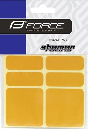 Защита рамы Force, желтый цв.