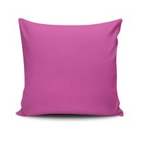 Dekoratyvinės pagalvėlės užvalkalas Mioli Decor TRKRLNT-05, balta sp./violetinė sp., 43 cm x 43 cm
