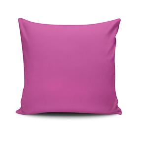 Dekoratyvinės pagalvėlės užvalkalas Mioli Decor TRKRLNT-05, balta sp./violetinė sp., 43 cm x 43 cm