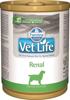 Šlapias šunų maistas Farmina Vet Life Renal, vištiena/tunas/bulvės, 0.3 kg